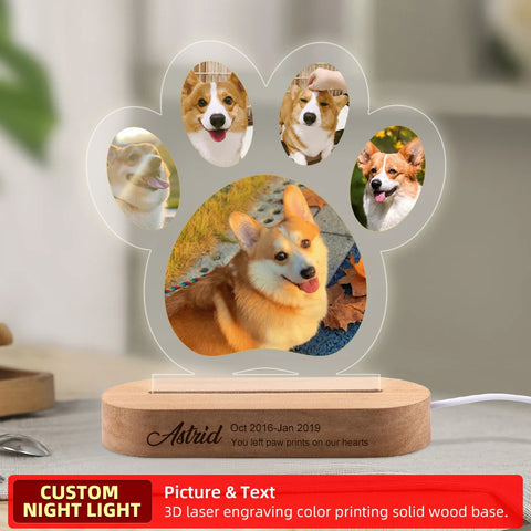 Custom Pet Memorial Photo Frame