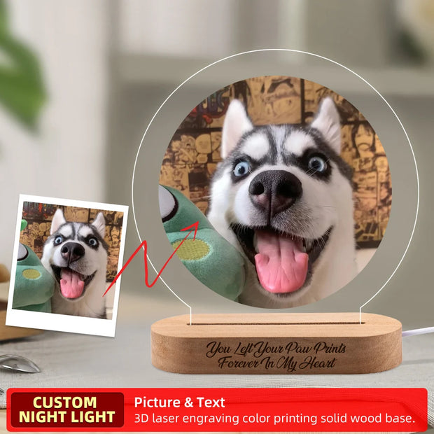 Custom Pet Memorial Photo Frame