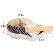 Cat Sisal Scratching Climbing Wall Mounted Shelves