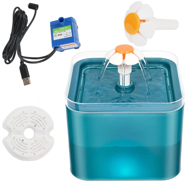 Pet Water Dispenser with LED Lighting