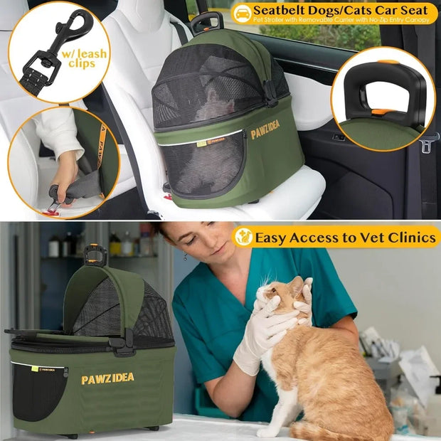 4 in 1 Pet Stroller