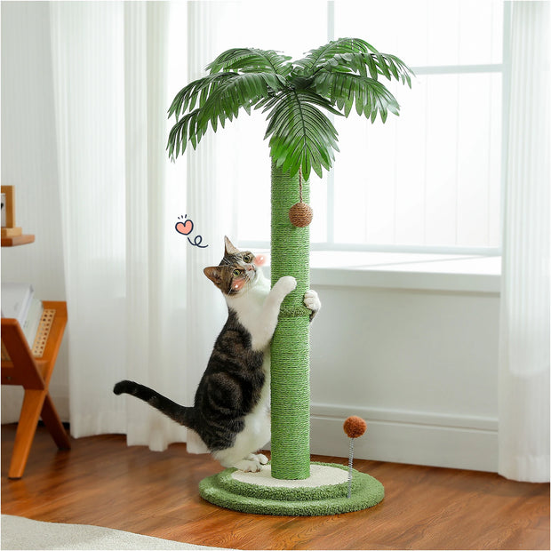 Cat Scratching Post with Interactive Balls