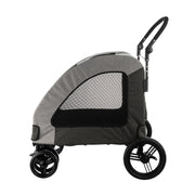 4 Wheels Easy Folding Dog Stroller