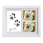 Wooden Pet Footprints frame