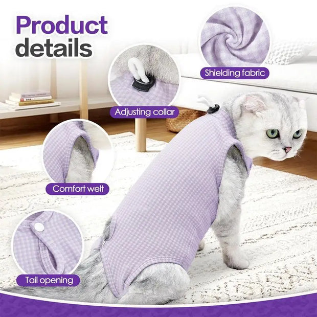 Heal-Me-Quickly Cat Recovery Suit