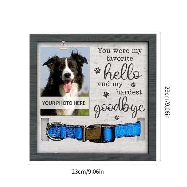 Forever in Our Hearts Pet Remembrance Frame