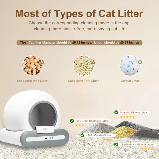 Automatic Smart Cat Litter Box