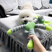 Animal Shaped Squeaky Dental Dog Toy