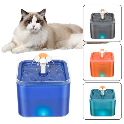 Pet Water Dispenser with LED Lighting