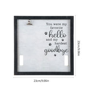 Dog Memorials Picture Frame