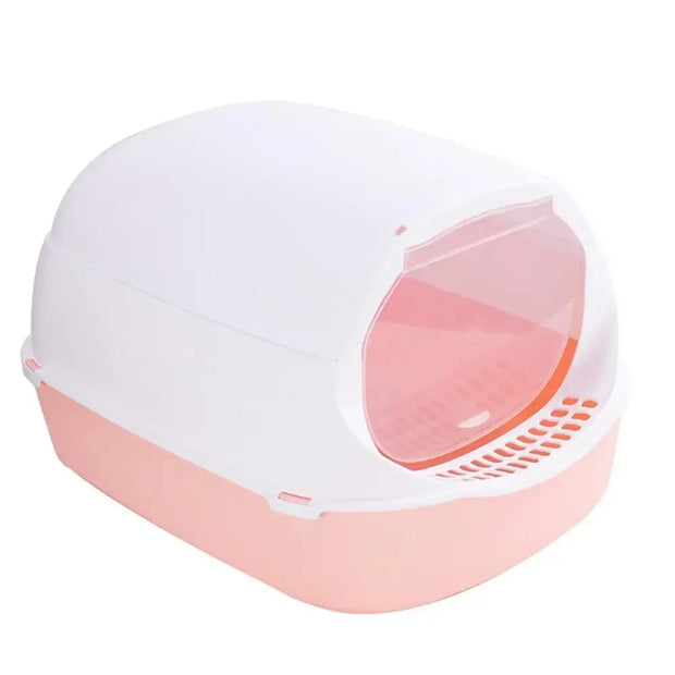 Splash-proof Cat Tray Cat Toilet Cleaning Basin Supplies Pet Toilet Kitten Tray Bedpan