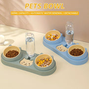 Pet Cat Bowl Automatic Feeder