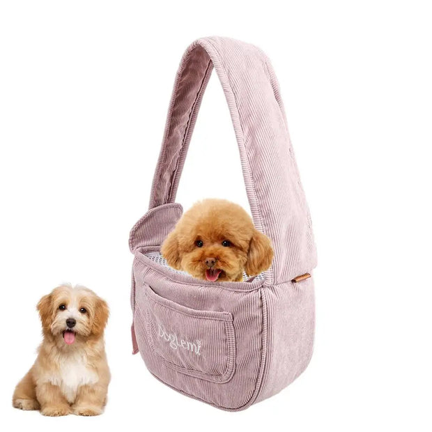 Pawsitively Chic: The Ultimate Pet Shoulder Sling Ride