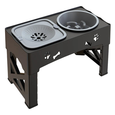 3 In 1 Pet Feeder Double Bowls