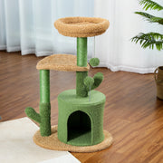 Cactus Tree Tower Cat Scratching Post