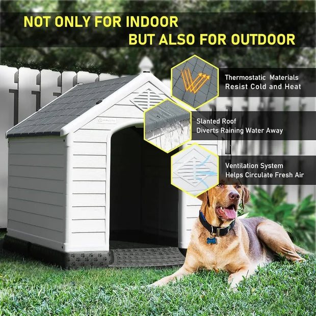 Durable Waterproof Plastic Dog House
