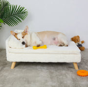 Pawfect Retreat: Plush Couch for Pets