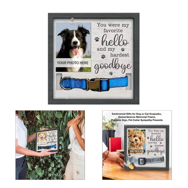 Forever in Our Hearts Pet Remembrance Frame