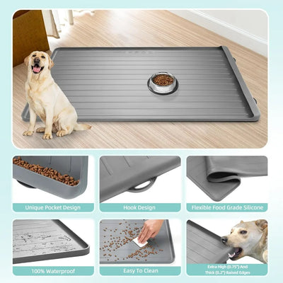 Jumbo-Size Pet Feeding Mat