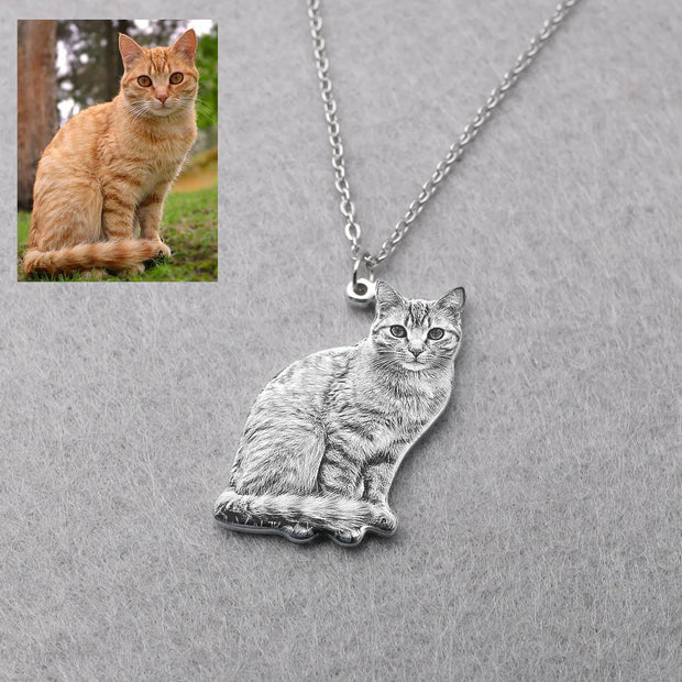 Custom Pet Photo Necklace
