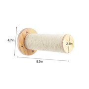 Cat Sisal Scratching Climbing Wall Mounted Shelves