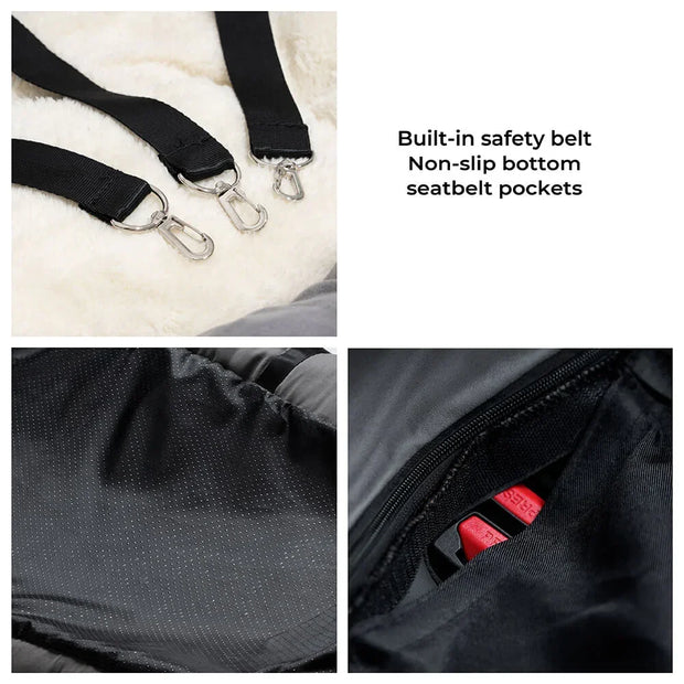 Stylish Dog Car Seat Bed Comfort