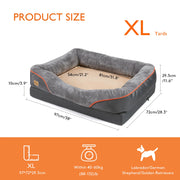 Super Soft Orthopedic Foam Dog Bed