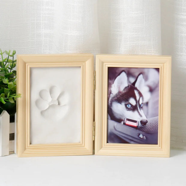 Pet's Paw Print & Photo Keepsake