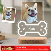 Custom Pet Memorial Photo Frame