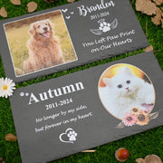 Unique Pet Memorial Stone Plaque