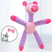 Animal Shaped Squeaky Dental Dog Toy