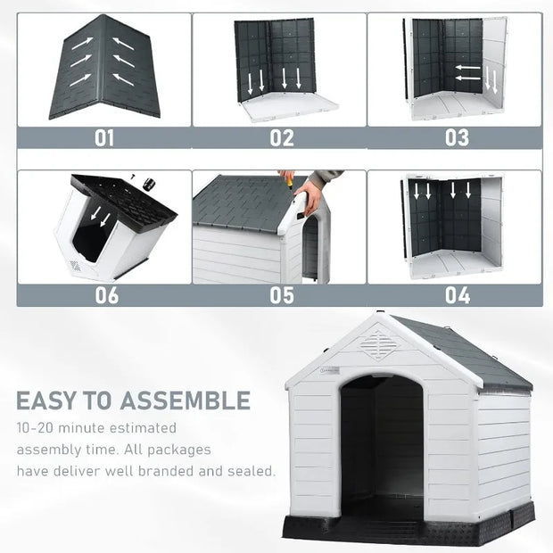 Durable Waterproof Plastic Dog House