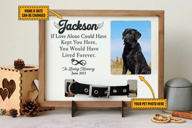 Personalized Photo&Text Dog