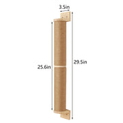 Cat Sisal Scratching Climbing Wall Mounted Shelves