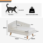 Pawfect Retreat: Plush Couch for Pets