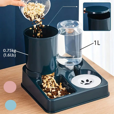 Gravity Pet Food and Water Dispenser