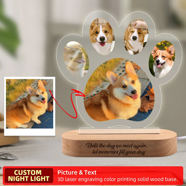 Custom Pet Memorial Photo Frame