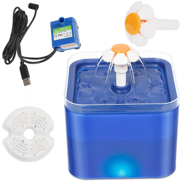 Pet Water Dispenser with LED Lighting