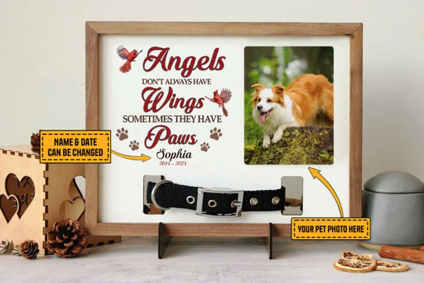 Personalized Photo&Text Dog