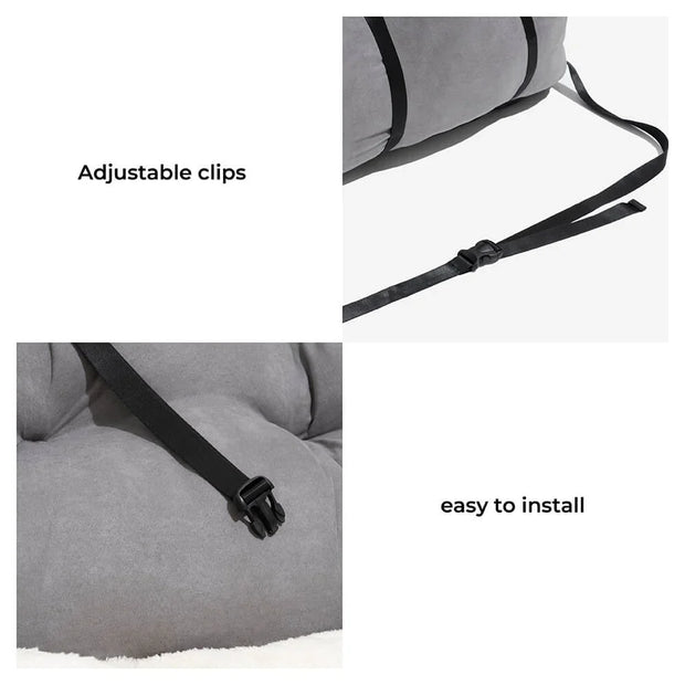 Stylish Dog Car Seat Bed Comfort