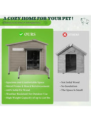 Outdoor Doghouse & Indoor Dog Kennel