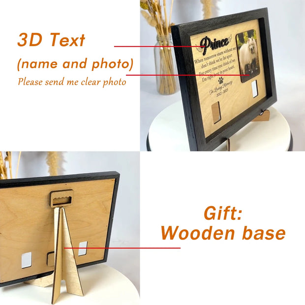 Personalized Photo&Text Dog