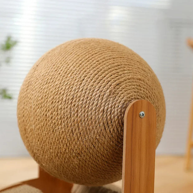 2 In 1 Cat Scratcher Mat and Ball