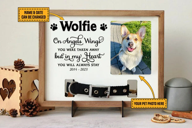 Personalized Photo&Text Dog