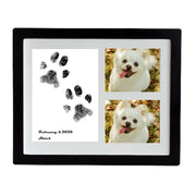 Wooden Pet Footprints frame