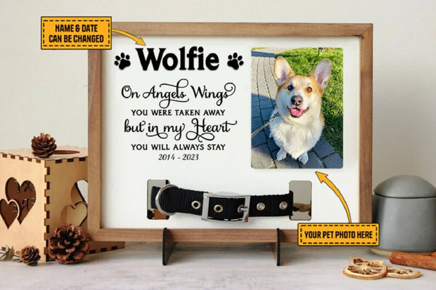 Personalized Photo&Text Dog