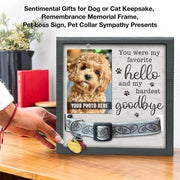 Dog Memorials Picture Frame