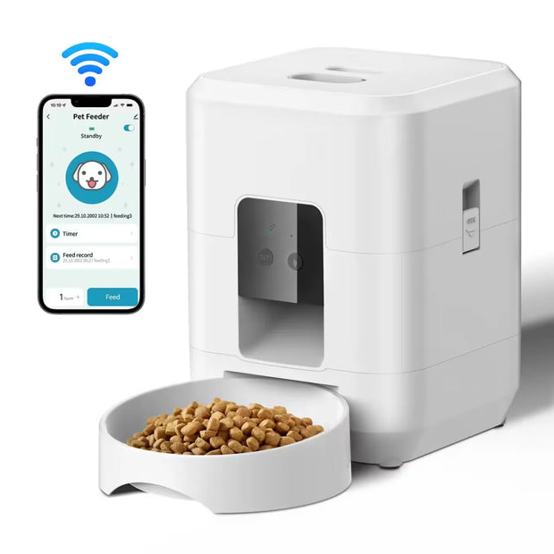 Timed Quantitative Automatic Cat Food Dispenser
