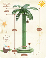 Cat Scratching Post with Interactive Balls