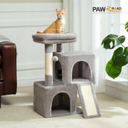 Cat Tree with Scratching Posts, Perch and Cubbies